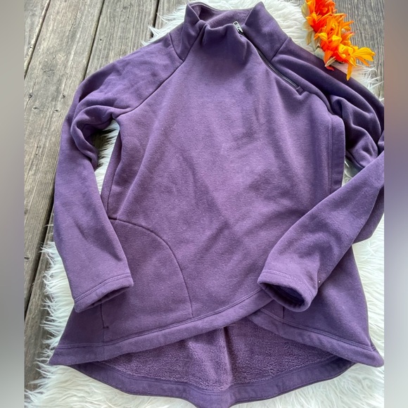 Excellent condition Athleta Karma fleece wrap sweater - Picture 5 of 12